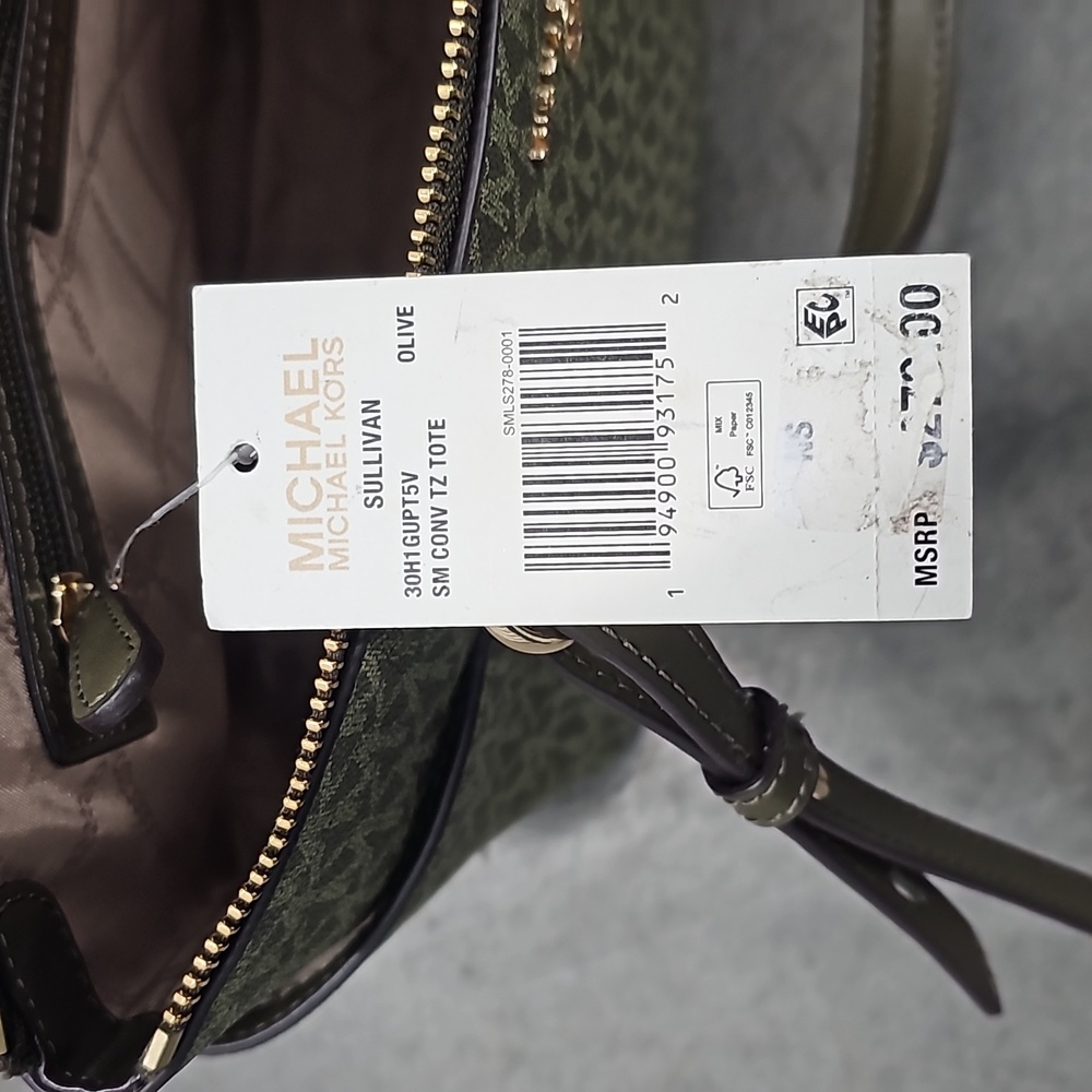 NWT Michael Kors Small Convertible Tote - Picture 13 of 13